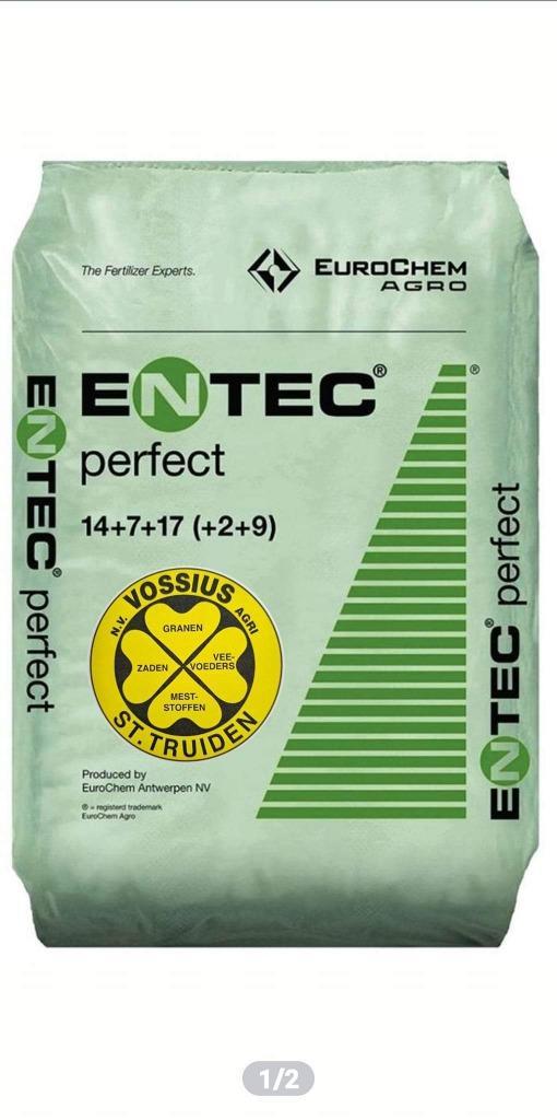 ENTEC PERFECT 14-7-17 TRAAGWERKENDE MESTSTOF VOOR GRAS 25kg, Tuin en Terras, Aarde en Mest, Kunstmest, Ophalen