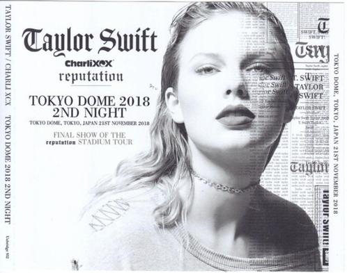 3 CD's  TAYLOR  SWIFT - Live Tokyo Dome 2018, CD & DVD, CD | Pop, Neuf, dans son emballage, 2000 à nos jours, Envoi