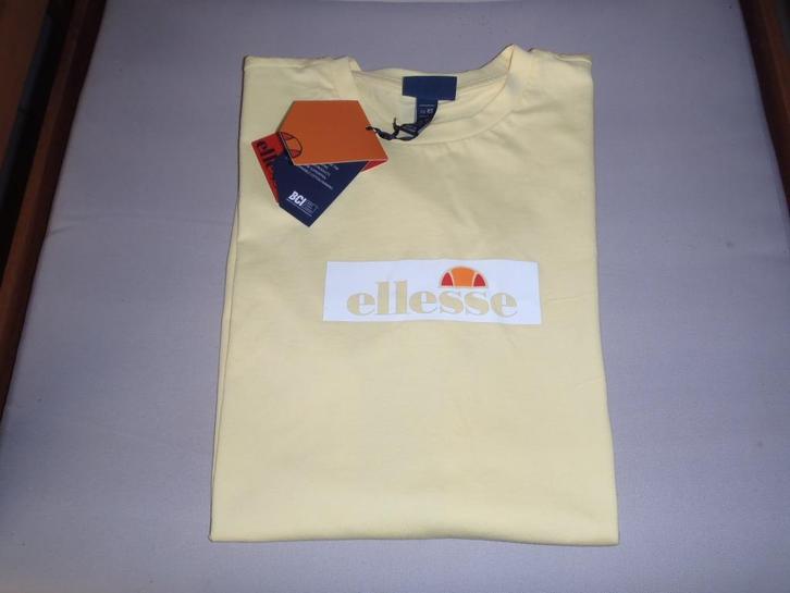 geel t-shirt maat XS - Ellesse, Kleding | Heren, T-shirts, Nieuw, Geel, Ophalen
