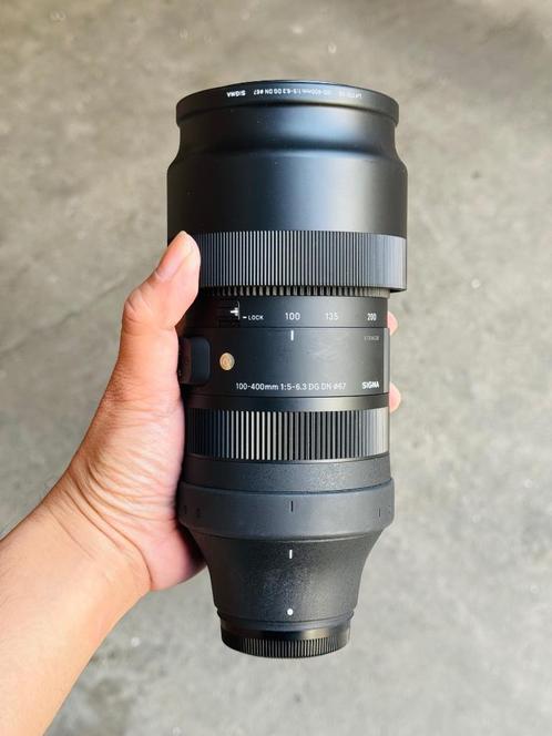 Sigma 100-400 F5-6.3 DG DN OS (Fuji X mount), Audio, Tv en Foto, Foto | Lenzen en Objectieven, Zo goed als nieuw, Standaardlens
