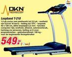 Loopband DKN T-210, Sport en Fitness, Loopsport en Atletiek, Gebruikt, Ophalen