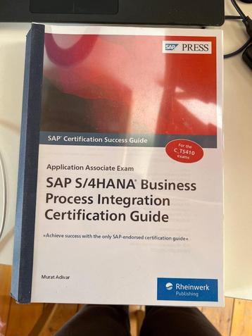 SAP S/HANA: Business Process Integration Certification Guide beschikbaar voor biedingen