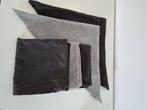 Kussen overtrek 60x60, Huis en Inrichting, Ophalen of Verzenden, Zo goed als nieuw, Grijs, Vierkant