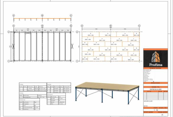 12x4 Entresolvloer verdiepingsvloer mezzanine magazijnvloer, Zakelijke goederen, Kantoor en Winkelinrichting | Magazijn, Stelling en Opslag