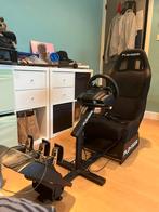 Racestoel met stuur/pedalen (Logitech), Ophalen, Zo goed als nieuw, Stuur of Pedalen, PlayStation 5