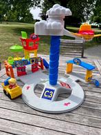 Little people vliegveld, Kinderen en Baby's, Speelgoed | Fisher-Price, Speelset, Met geluid, Zo goed als nieuw, Ophalen