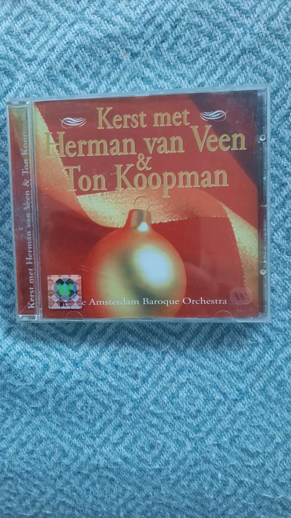 Kerst met HERMAN VAN VEEN en TON KOOPMAN, Cd's en Dvd's, Cd's | Kerst en Sinterklaas, Zo goed als nieuw, Kerst, Ophalen of Verzenden