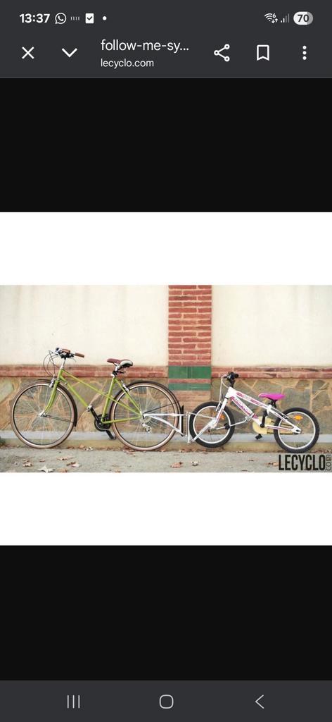 Follow me, Vélos & Vélomoteurs, Vélos | Ancêtres & Oldtimers, Enlèvement