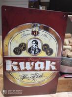 Tôle KWAK bière spéciale, Collections, Comme neuf, Plaque émaillée, Enlèvement ou Envoi