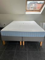 Boxspring (bed + matras) 160x200 cm IKEA ESPEVÄR/VALEVÅG, Huis en Inrichting, Ophalen, Gebruikt, Tweepersoons, 200 cm