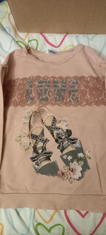 roze longsleeve met balletschoenen mayoral maat 128 beschikbaar voor biedingen
