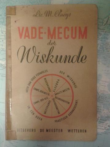 Oud boekje Wiskunde uit 1943