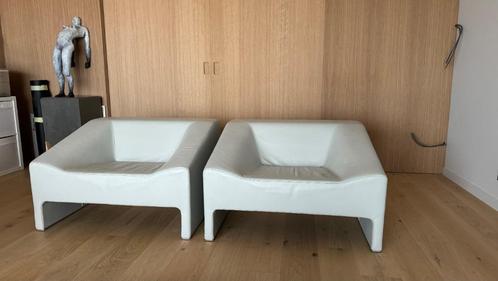 MOROSO 'MALMO' fauteuils (2) by Patricia Urquiola, Huis en Inrichting, Fauteuils, Zo goed als nieuw, Leer, Ophalen