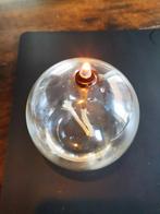 Lampe à huile PERI 11 et 13 cm, translucide et doré givré, Maison & Meubles, Comme neuf, Or, Enlèvement