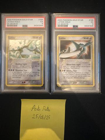 Goldstars onder ebay last solds (seq graded) beschikbaar voor biedingen