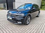 VW Tiguan R-line 2.0 TDI, Auto's, Voorwielaandrijving, 4 cilinders, Zwart, Leder