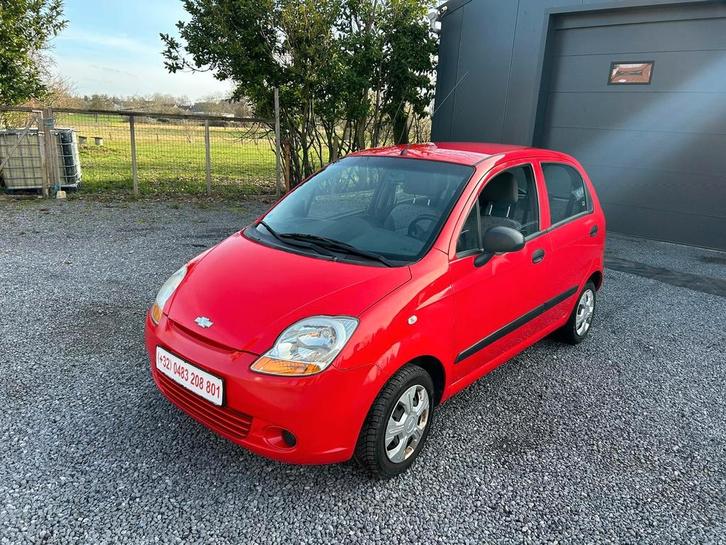 Chevrolet Matiz 0.8essence 1erMAIN 88 000km 2010, Auto's, Chevrolet, Bedrijf, Matiz, Centrale vergrendeling, Elektrische ramen