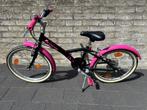 Kinderfiets meisje BTWIN original 500 20 inch 5-9 jaar, Fietsen en Brommers, Ophalen, Gebruikt, B-Twin, Handrem