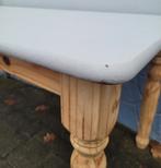 Table à manger en pin, Maison & Meubles, Tables | Tables à manger, Enlèvement, Pin