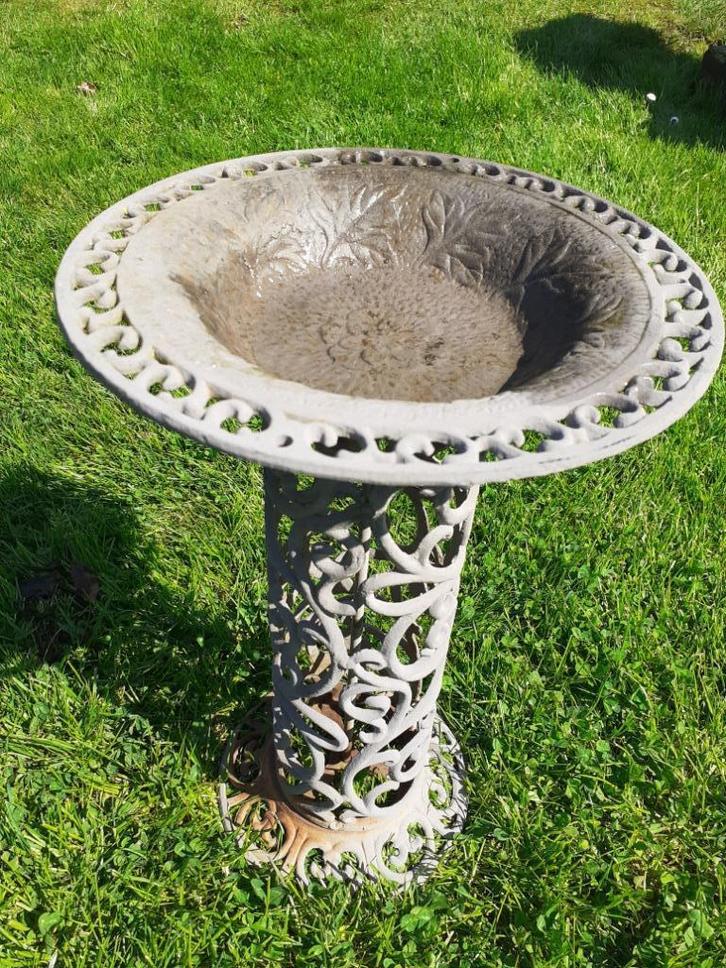 PRACHTIG VOGELBAD OP DE BASIS, Tuin en Terras, Tuinvazen, Gebruikt, Ophalen of Verzenden