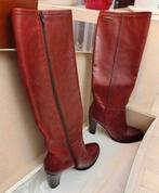 GOMMA bordeauxrode lange/hoge laarzen voor dames, in perfect, Kleding | Dames, Hoge laarzen, Ophalen of Verzenden, Zo goed als nieuw