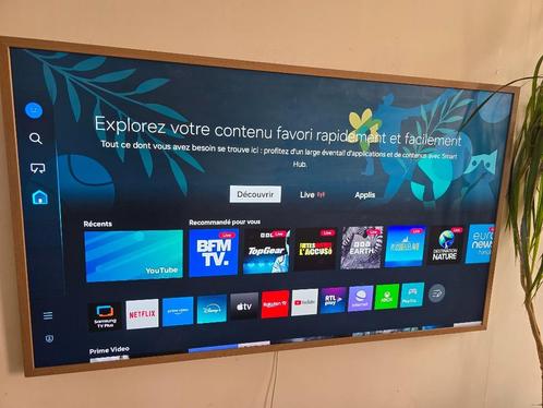 Samsung The Frame 50" tv, Audio, Tv en Foto, Televisies, Zo goed als nieuw, QLED, 100 cm of meer, 4k (UHD), Samsung, 100 Hz, Ophalen
