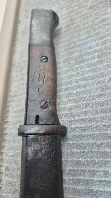 Duitse bayonet Jos Corts 1938 nummergelijk  beschikbaar voor biedingen