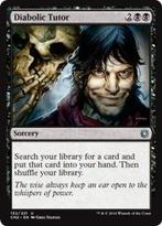 Diabolic Tutor - CN2 - MTG - BIJNA NM, Enlèvement ou Envoi
