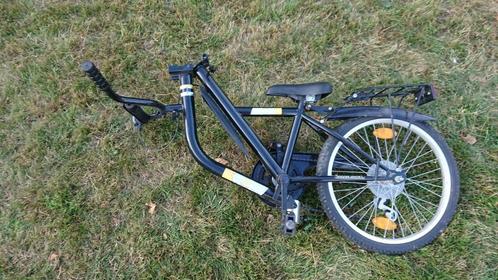Aanhang fiets eenwieler, Fietsen en Brommers, Fietsaccessoires | Aanhangwagens en Karren, Zo goed als nieuw, Aanhangfiets, Opvouwbaar
