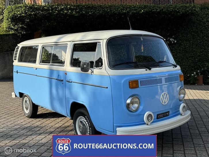 Volkswagen T2 | 1979 | Route 66 Auctions, Auto's, Oldtimers, Bedrijf, Te koop, Volkswagen, Benzine, Overige carrosserie, Handgeschakeld
