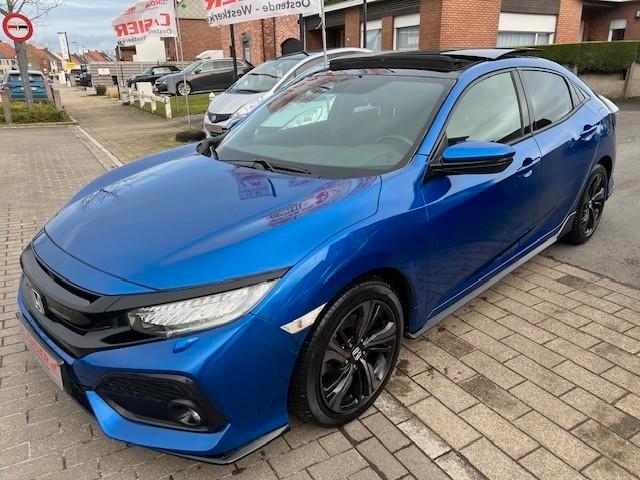 HONDA CIVIC 1.5i Turbo Vtec SPORT PLUS, Auto's, Honda, Bedrijf, Te koop, Civic, 360° camera, ABS, Achteruitrijcamera, Adaptieve lichten