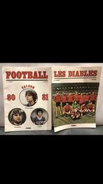 Twee duivels voetbalboeken jaar 80/81, Verzamelen, Tijdschrift, 1980 tot heden