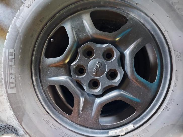 jeep renegade wintervelgen orgineel, Auto-onderdelen, Banden en Velgen, Band(en), Winterbanden, Gebruikt, Ophalen