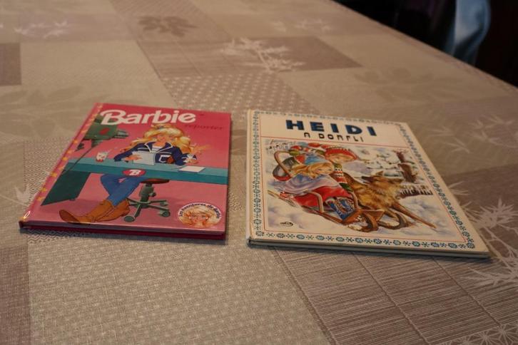2 zeer oude kinderboekjes Heidi en Barbie, Antiek en Kunst, Antiek | Boeken en Manuscripten, Ophalen of Verzenden