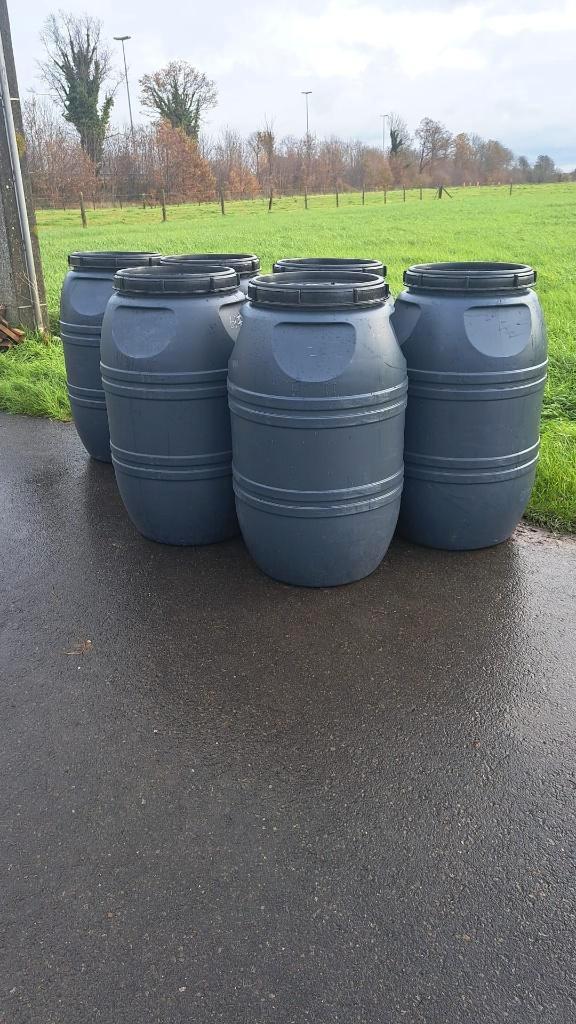 regen of water of voederton 220l, Tuin en Terras, Regentonnen, Zo goed als nieuw, Kunststof, 150 liter of meer, Ophalen