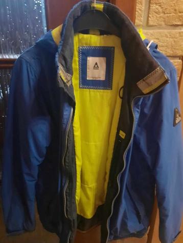 Jas jongens Gaastra maat 176 blauw, Enlèvement, Manteau