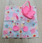 Vintage barbie : picknick set, Kinderen en Baby's, Ophalen of Verzenden, Zo goed als nieuw, Accessoires