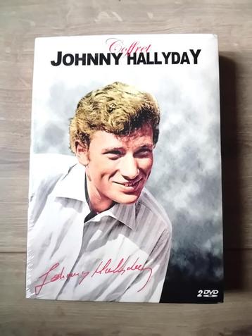 Johnny Hallyday boxset, 2 dvd's, nieuw onder de cello beschikbaar voor biedingen