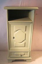 Leuke Houten Kastje met deurtje en lade - 36x30x77, Huis en Inrichting, 1 of 2 laden, Ophalen of Verzenden, Zo goed als nieuw