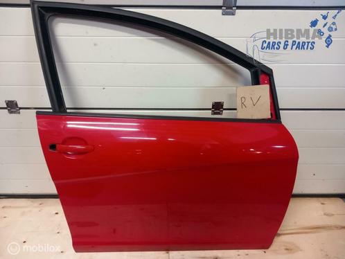 Seat Altea 5P Portier Rechts Voor Rood LS3H 5P0831056 04-09, Auto-onderdelen, Carrosserie, Deur, Seat, Voor, Rechts, Gebruikt