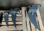 Wortelmes rippertand CW00 CW05 CW10 minigraver graafmachine, Ophalen of Verzenden