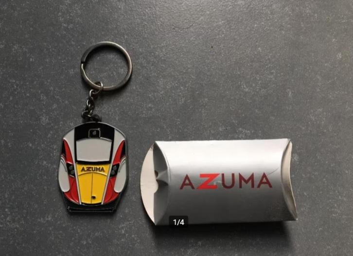 Sleuterhanger Engelse trein LNER AZUMA (Limited edition), Verzamelen, Spoorwegen en Tram, Nieuw, Trein, Ophalen of Verzenden