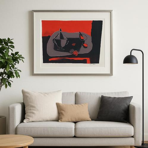 Litho Henri Hayden (1883-1970), Antiek en Kunst, Kunst | Schilderijen | Abstract, Ophalen of Verzenden