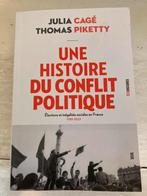 Une histoire du conflit politique, Julia Cagé Thomas Piketty, Enlèvement ou Envoi, Neuf, Europe