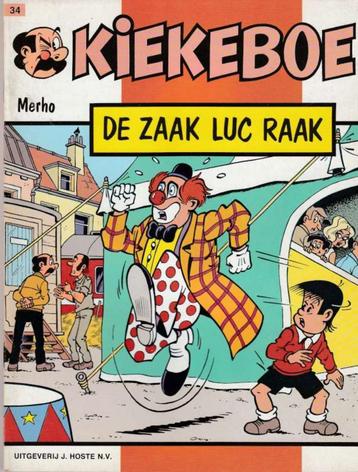 Strip Kiekeboe 34 - De zaak Luc Raak beschikbaar voor biedingen