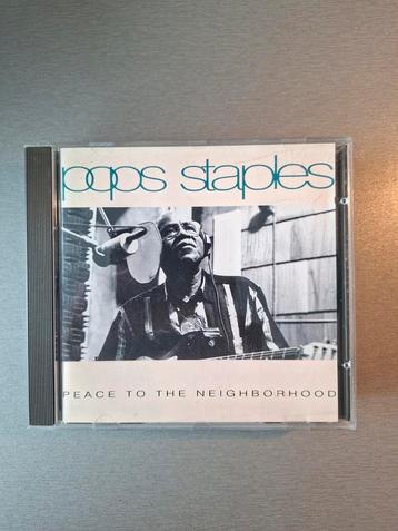 CD. Pops Staples. Paix au quartier., Enlèvement ou Envoi, Utilisé