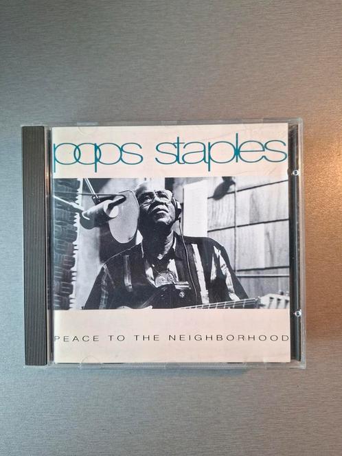 Cd. Pops Staples. Peace to the neighborhood., Cd's en Dvd's, Cd's | R&B en Soul, Gebruikt, Ophalen of Verzenden