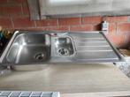 Evier inox, Ophalen, Nieuw, 100 tot 150 cm