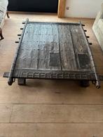 Salontafel - howdah - indisch olifantenzadel, Huis en Inrichting, Gebruikt, 100 tot 150 cm, 150 tot 200 cm, Minder dan 50 cm