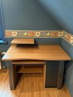 Bureau meubel in beuk, Huis en Inrichting, Kasten | Computermeubels, Ophalen, Zo goed als nieuw